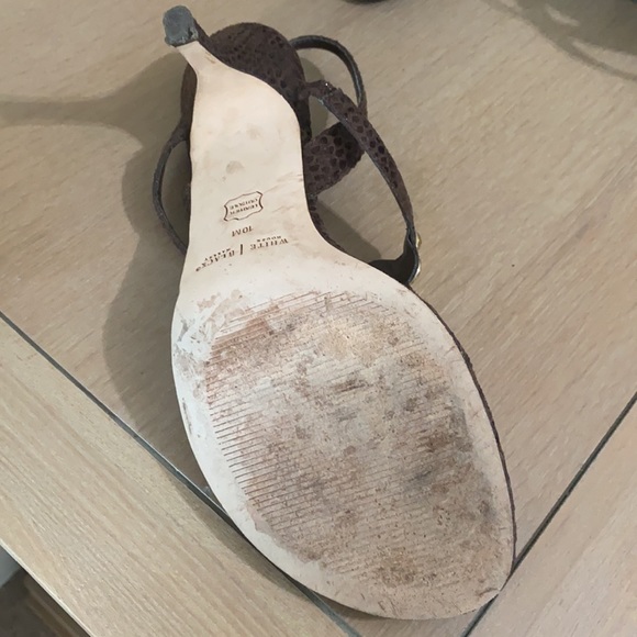 Whitehouse Black Market Women’s Brown Shoe Size 10 - Picture 4 of 4